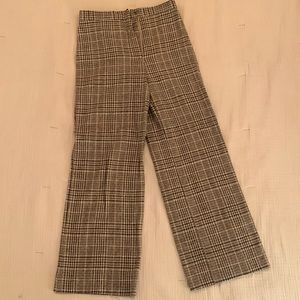MJ Plaid Wide Leg Pant